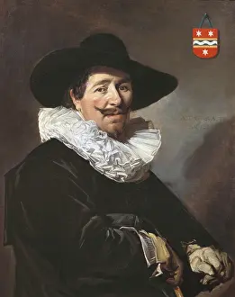 Ruff Prints: HALS, Frans (1580-1666). Portrait of Andries van der Horn