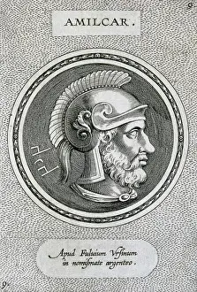 Tunis Prints: HAMILCAR BARCA (290-229 BC). Etching