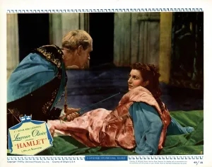 HAMLET, from left, Laurence Olivier, Eileen Herlie, 1948