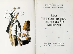 Novels Prints: HAMSUNKnut (1859-1952). Norwegian writerNobel Prize in 1920
