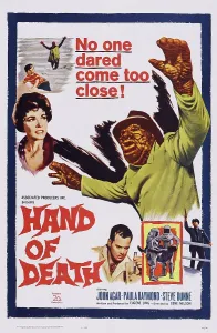 Agar Prints: HAND OF DEATH, US poster art, Paula Raymond