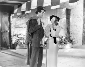 Images Dated 7th March 2016: HANDS ACROSS THE TABLE, from left: Fred MacMurray, Carole Lombard, 1935