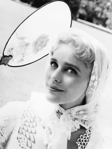 Schell Prints: THE HANGING TREE, Maria Schell, on-set, 1959