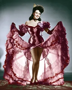Corsage Prints: HANGOVER SQUARE, Linda Darnell, 1945