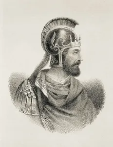 Tunis Prints: HANNIBAL (247-183 BC). Litography
