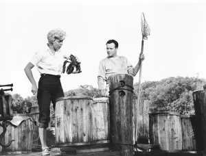 Sweatshirt Prints: IT HAPPENED TO JANE, from left: Doris Day, Jack Lemmon, 1959