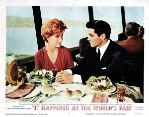 Restaurant Prints: IT HAPPENED AT THE WORLD'S FAIR, Joan O'Brien, Elvis Presley, 1963
