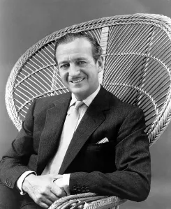 Wicker Prints: HAPPY ANNIVERSARY, David Niven, 1959