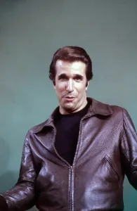 Leather Jacket Prints: HAPPY DAYS, Henry Winkler, 1974-84