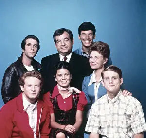 : HAPPY DAYS, from left, Henry Winkler