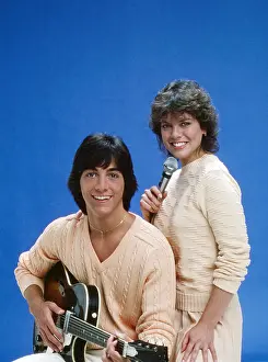 Erin Prints: HAPPY DAYS, from left, Scott Baio, Erin Moran, 1974-84 (1982 photo)