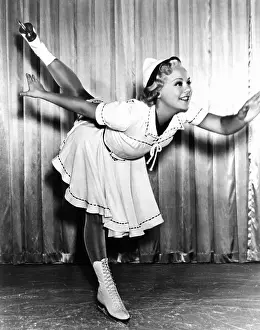 Henie Prints: HAPPY LANDING, Sonja Henie, 1938