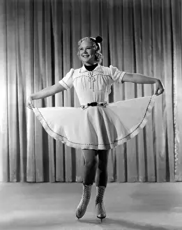 Henie Prints: HAPPY LANDING, Sonja Henie, 1938