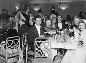 Informal Prints: Happy revelers celebrating New Year's Eve in 1940 in Washington