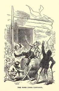 William Henry Prints: The Hard Cider and Log Cabin campaign