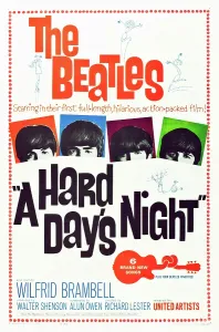 Beatles Prints: A HARD DAY'S NIGHT, The Beatles, 1964
