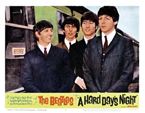 June Prints: A HARD DAYS NIGHT, Ringo Starr, George Harrison, John lennon, Paul McCartney 1964