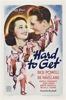Images Dated 17th June 2009: HARD TO GET, from left: Olivia de Havilland, Dick Powell, 1938