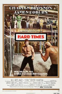 Audience Prints: HARD TIMES, US poster art, front from left: Charles Bronson, Robert Tessier, 1975