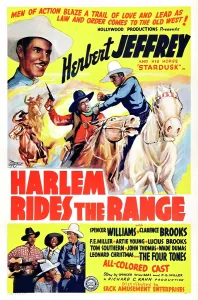 Villain Prints: HARLEM RIDES THE RANGE, Herb Jeffries, Lucius Brooks, Clarence Brooks, 1939