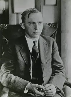 Astronomy Prints: Harlow Shapley, c. 1920s, American astronomer who determined the size of the Milky Way Galaxy