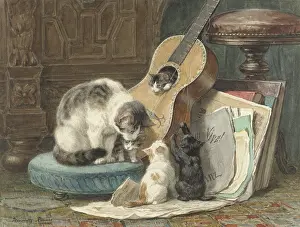 Sheet Music Prints: The Harmonists, by Henriette Ronner