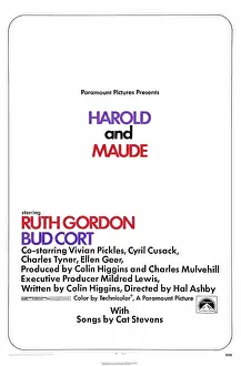 Images Dated 12th December 2014: HAROLD AND MAUDE, US poster art, 1971