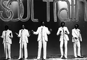 R And B Prints: Harold Melvin and the Bluenotes performing on Soul Train