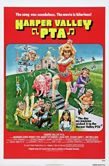1978 Movies Prints: HARPER VALLEY P.T.A, Barbara Eden (raised arms)