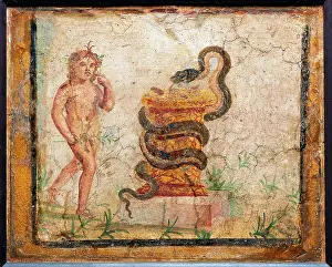Snake Prints: Harpocrates, Genius Huius Loci