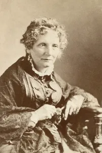 Senior Prints: Harriet Beecher Stowe in 1876. The author of UNCLE TOMS CABIN
