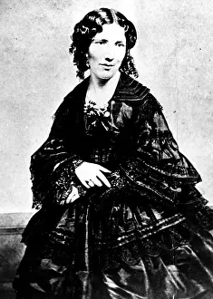 Notes Prints: Harriet Beecher Stowe, ca.1800's Courtesty: CSU Archives/Everett Collection