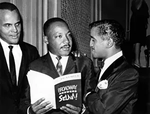 Civil Rights Prints: Harry Belafonte, Dr. Martin Luther King Jr