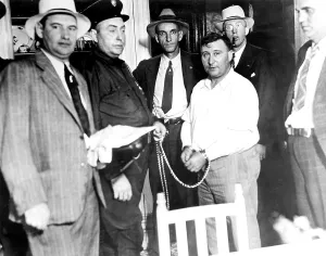 Powers Prints: Harry F.Powers (R), the murderer