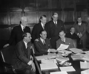 Juan Prints: Harry Hopkins, Secretary of Commerce
