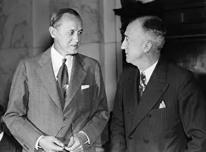 Recession Prints: Harry Hopkins, with Sen. James Byrnes