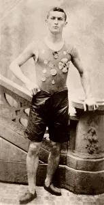 Houdini Prints: Harry Houdini (1874-1926), in 1890