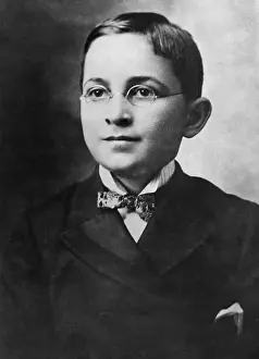 Vice Presidents Prints: Harry Truman, the 33rd President of the U.S. at age 8. Ca. 1892. - (BSLOC_2014_15_2)
