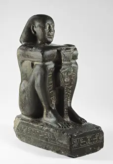 Iber1405nophotog Prints: Harsomtus-em-hat figure. 664 BC