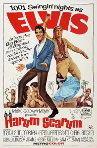 Harem Girl Prints: HARUM SCARUM, US poster art, Elvis Presley, 1965