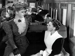 Passenger Prints: THE HARVEY GIRLS, Angela Lansbury, Judy Garland, 1946, train passengers
