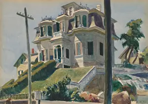 Lcgr1606 Prints: Haskell's House, by Edward Hopper