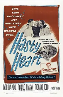 Patricia Prints: THE HASTY HEART, US poster art