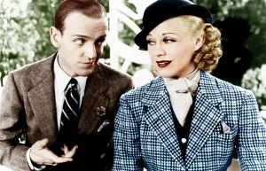 Ascot Prints: TOP HAT, from left: Fred Astaire, Ginger Rogers, 1935