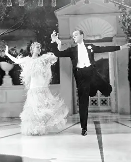 TOP HAT, from left: Ginger Rogers, Fred Astaire, 1935