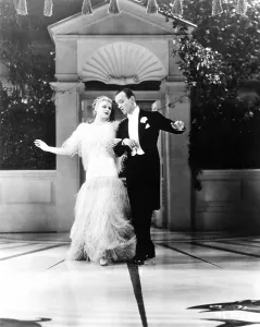 Feathered Dress Prints: TOP HAT, from left: Ginger Rogers, Fred Astaire, 1935