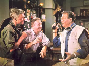 Hardy Prints: HATARI!, Hardy Kruger, Red Buttons, John Wayne, 1962