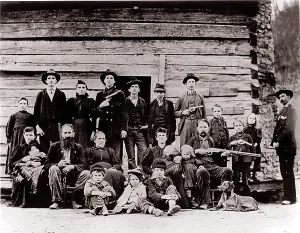 Revolvers Prints: Hatfield Clan in 1897