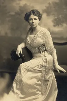 Images Dated 26th April 2010: Hattie Caraway (1878-1950) in a 1914 studio portrait when she was the wife of Arkansas Representative Thaddeus Caraway