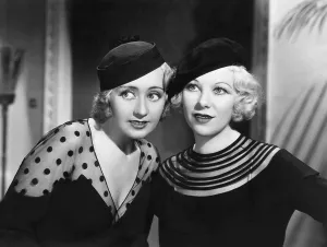 HAVANA WIDOWS, from left, Joan Blondell, Glenda Farrell, 1933